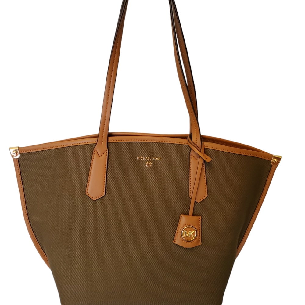 Brand New but No Tags Jane Large Cotton Canvas Tote Bag